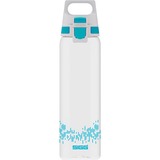 SIGG 8951.10, Bottiglia di acqua trasparente/Blu chiaro