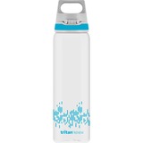 SIGG 8951.10, Bottiglia di acqua trasparente/Blu chiaro