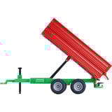 SIKU Tandem-axle trailer parte e accessorio di modellino in scala Carrello, Veicolo modello 1:32, 3 anno/i, Verde, Rosso, 1 pz