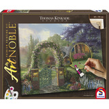 Schmidt Spiele My ArtNOBLE Thomas Kinkade - Hummingbird Cottage, Vernice 