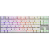 Sharkoon PureWriter TKL RGB, Tastiera da gioco bianco