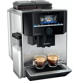 Siemens TI9573X7RW, Macchina automatica Nero/in acciaio inox