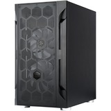 SilverStone FARA H1M PRO Micro Tower Nero Nero, Micro Tower, PC, Nero, micro ATX, Mini-DTX, Mini-ITX, Plastica, Acciaio, Multi