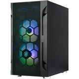 SilverStone FARA H1M PRO Micro Tower Nero, Chassis Tower Nero, Micro Tower, PC, Nero, micro ATX, Mini-DTX, Mini-ITX, Plastica, Acciaio, Multi