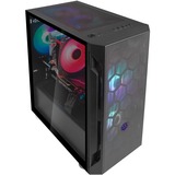 SilverStone FARA H1M PRO Micro Tower Nero, Chassis Tower Nero, Micro Tower, PC, Nero, micro ATX, Mini-DTX, Mini-ITX, Plastica, Acciaio, Multi
