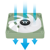 Thermaltake CT120 ARGB Sync PC Cooling Fan Matcha Green, Ventola verde chiaro