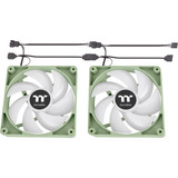 Thermaltake CT120 ARGB Sync PC Cooling Fan Matcha Green, Ventola verde chiaro