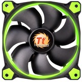 Thermaltake Riing 14 Case per computer Ventilatore 14 cm Nero, Verde Nero/Verde, Ventilatore, 14 cm, 1400 Giri/min, 28,1 dB, 51,15 pdc/min, Nero, Verde