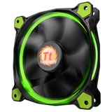 Thermaltake Riing 14 Case per computer Ventilatore 14 cm Nero, Verde Nero/Verde, Ventilatore, 14 cm, 1400 Giri/min, 28,1 dB, 51,15 pdc/min, Nero, Verde