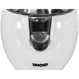 Unold Power Juicy Spremiagrumi manuale 1100 W Bianco bianco/in acciaio inox, Spremiagrumi manuale, Bianco, 1 m, Acciaio inox, Plastica, Acciaio inox, 1100 W