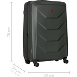 Wenger Prymo Large, valigia rigida, Carrello antracite