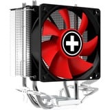 Xilence A402 Processore Refrigeratore 9,2 cm Nero, Rosso, Argento, raffreddamento CPU  Refrigeratore, 9,2 cm, 600 Giri/min, 2200 Giri/min, 23,8 dB, 65,4 pdc/min