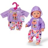 ZAPF Creation BABY born Hoodie Outfit 43cm, Accessori della bambola BABY born Hoodie Outfit 43cm, Set di vestiti per bambola, 3 anno/i