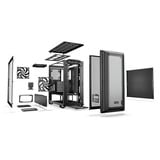 be quiet! Dark Base 701 Black Midi Tower Nero, Chassis Tower Nero, Midi Tower, PC, Nero, ATX, EATX, micro ATX, Mini-ITX, Acrilonitrile butadiene stirene (ABS), Vetro, Acciaio, Multi