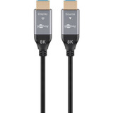 goobay 76278, Cavo Nero/grigio