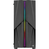 Aerocool Mecha Midi Tower Nero Nero, Midi Tower, PC, Nero, ATX, micro ATX, Mini-ITX, Acrilonitrile butadiene stirene (ABS), SPCC, Giocare