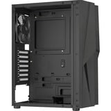 Aerocool Mecha Midi Tower Nero Nero, Midi Tower, PC, Nero, ATX, micro ATX, Mini-ITX, Acrilonitrile butadiene stirene (ABS), SPCC, Giocare