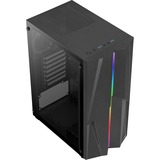 Aerocool Mecha Midi Tower Nero, Chassis Tower Nero, Midi Tower, PC, Nero, ATX, micro ATX, Mini-ITX, Acrilonitrile butadiene stirene (ABS), SPCC, Giocare