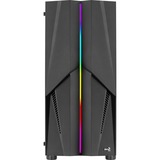 Aerocool Mecha Midi Tower Nero, Chassis Tower Nero, Midi Tower, PC, Nero, ATX, micro ATX, Mini-ITX, Acrilonitrile butadiene stirene (ABS), SPCC, Giocare