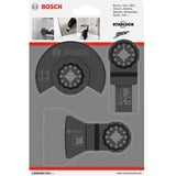 Bosch 2 608 662 342 fornitura per utensili rotanti per molatura/levigatura Ceramica, Cemento Set di accessori, Impostare la lama per sega Set di accessori, Ceramica, Cemento, Bosch, Nero, 3 pz