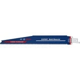 Bosch 2 608 900 392 lama per sega a gattuccio, sega a traforo e sega universale Lama per sega universale Acciaio al carbonio (HCS) 3 pz Lama per sega universale, Ghisa, Legno per costruzione con chiodi, Epossidico, Pannello in fibra, Plastica rinforzata con..., Acciaio al carbonio (HCS), Blu, 17,5 cm, 6 - 8