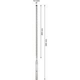 Bosch Expert Punta per martelli SDS Max-8X, Trapano Martello perforatore, Hammer drill bit, 1,2 cm, 540 mm, Cemento, Pietra, 40 cm