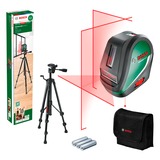 Bosch Laser a linee incrociate UniversalLevel 3 Set, Attraversare la linea laser verde/Nero