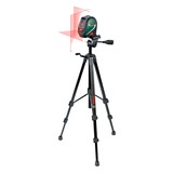 Bosch Laser a linee incrociate UniversalLevel 3 Set, Attraversare la linea laser verde/Nero