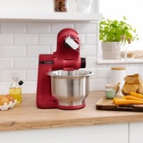 Bosch Serie 2 MUM robot da cucina 700 W 3,8 L Rosso rosso, 3,8 L, Rosso, Pulsanti, 2,4 kg, 1,7 kg, 1,1 m