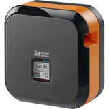 Brother P-touch E720BT CUBE Pro, Stampante per etichette Nero/Orange