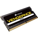 Corsair Vengeance CMSX32GX4M2A3200C22 memoria 32 GB 2 x 16 GB DDR4 3200 MHz Nero, 32 GB, 2 x 16 GB, DDR4, 3200 MHz, 260-pin SO-DIMM