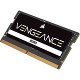 Corsair Vengeance CMSX32GX5M1A4800C40 memoria 32 GB 1 x 32 GB DDR5 4800 MHz Nero, 32 GB, 1 x 32 GB, DDR5, 4800 MHz, 262-pin SO-DIMM