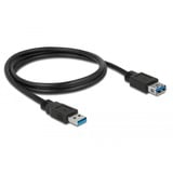 DeLOCK Cavo di prolunga USB 3.2 Gen 1, connettore USB-A > presa USB-A Nero