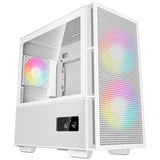 DeepCool CH360 DIGITAL, Chassis Tower bianco