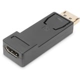 Digitus Adattatore DisplayPort > HDMI Nero