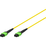Digitus Cavo patch in fibra ottica, MPO, presa, OS2, metodo A giallo