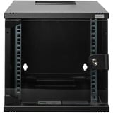 Digitus Custodia per montaggio a parete 254 mm (10") - 312x300 mm (LxP), IT armadio Nero, Da parete, 6U, 30 kg, Lucchetti, 5,33 kg, Nero