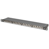 Digitus DN-91624S-SL-SH, Patch Panel Nero