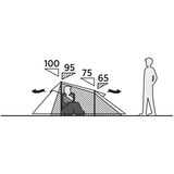 Easy Camp Tenda tunnel Reindal 2 verde oliva