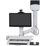 Ergotron StyleView Combo, Montaggio a parete bianco