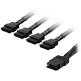 HighPoint INT-MS-1M4SC cavo SATA 1 m 4 x SATA 15 pin Nero, Blu, Adattatore Nero, 1 m, SATA I, 4 x SATA 15 pin, Maschio, Nero, Blu, Dritto