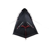 High Peak Tenda casa Minitramp 2 Nero/Rosso