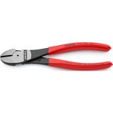 KNIPEX 74 01 180 pinza Pinze da taglio diagonale rosso, Pinze da taglio diagonale, Acciaio al cromo vanadio, Plastica, Rosso, 18 cm, 241 g