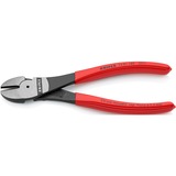 KNIPEX 74 01 180 pinza Pinze da taglio diagonale rosso, Pinze da taglio diagonale, Acciaio al cromo vanadio, Plastica, Rosso, 18 cm, 241 g