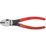 KNIPEX 74 01 180 pinza Pinze da taglio diagonale, Pinze di taglio rosso, Pinze da taglio diagonale, Acciaio al cromo vanadio, Plastica, Rosso, 18 cm, 241 g