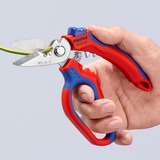 KNIPEX 95 05 20 SB, Forbici rosso/Blu