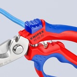 KNIPEX 95 05 20 SB, Forbici rosso/Blu
