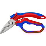 KNIPEX Forbici angolate per elettricista rosso/Blu