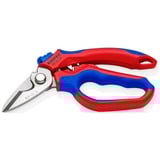 KNIPEX Forbici angolate per elettricista rosso/Blu