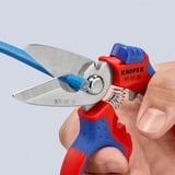 KNIPEX Forbici angolate per elettricista rosso/Blu